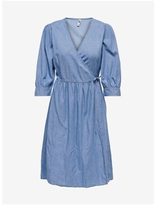 Modra obleka iz jeansa JDY Casper - Ženske