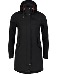 Nordblanc Črna ženska lahka softshell jakna WRAPPED