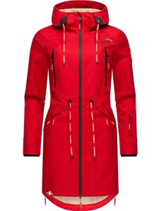 MARIKOO Prehodna jakna ognjeno rdeča / črna