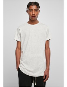Urban Classics Long T-shirt in the shape of light gray