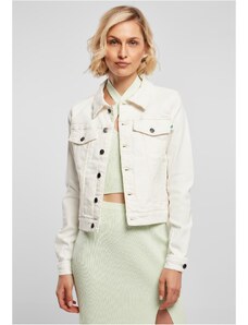 UC Ladies Women's Organic Denim Jacket Offwhite Raw