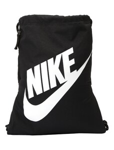 Nike Sportswear Vreča nahrbtnik 'Heritage' črna / bela
