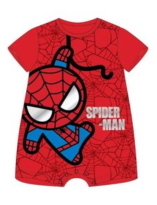 EPlus Fantovski poletni komplet majica in hlače - Spiderman rdeča