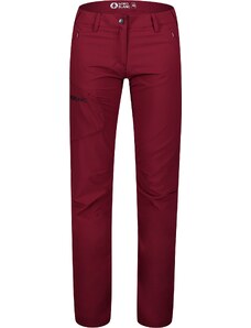 Nordblanc Temno Rdeče ženske lahke outdoor hlače PETAL
