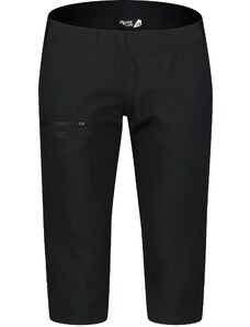 Nordblanc Črne ženske lahke outdoor kratke hlače ALLEVIATE