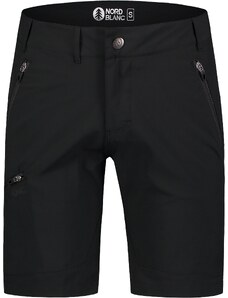 Nordblanc Črne moške lahke outdoor kratke hlače BACK