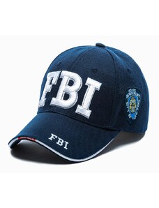 Inny Trendovska granatna kapa s šiltom FBI H115
