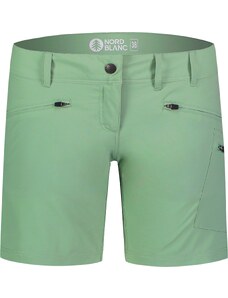 Nordblanc Zelene ženske lahke outdoor kratke hlače MOSS