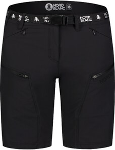 Nordblanc Črne ženske outdoor kratke hlače PASSAGE