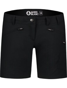 Nordblanc Črne ženske lahke outdoor kratke hlače MOSS