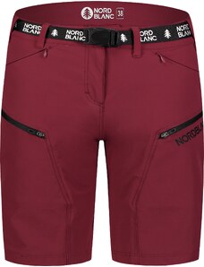 Nordblanc Temno Rdeče ženske outdoor kratke hlače PASSAGE