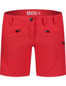 Nordblanc Rdeče ženske lahke outdoor kratke hlače MOSS