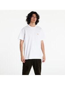 Carhartt WIP S/S Chase T-Shirt White/ Gold
