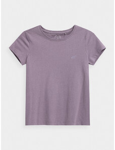 4F Girls' plain T-shirt