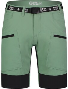 Nordblanc Zelene moške outdoor kratke hlače COMBO