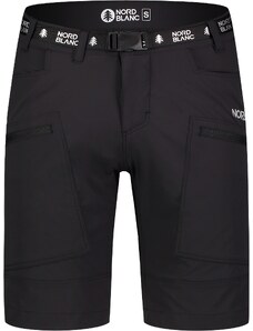 Nordblanc Črne moške outdoor kratke hlače COMBO