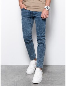 Buďchlap Jeans hlače v modri barvi P1062