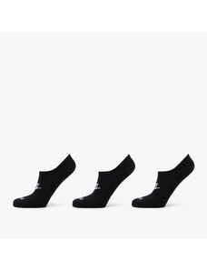 Nike Everyday Plus Cushioned Footie 3-Pack Socks Black/ White