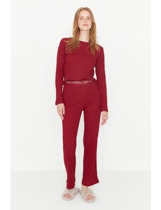 Ženska pižama komplet Trendyol Knitted