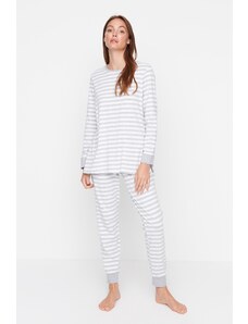 Ženska pižama komplet Trendyol Striped