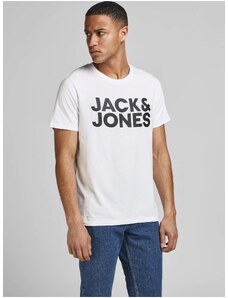 White T-Shirt Jack & Jones Corp - Mens