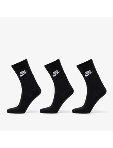 Nike Sportwears Everyday Essential Crew 3-Pack Socks Black/ White