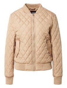 Urban Classics Prehodna jakna 'Diamond Quilt' bež