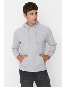 Moški pulover s kapuco Trendyol Basic