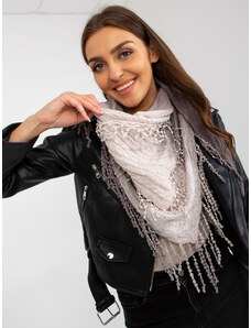 Fashionhunters Women's grey muslin scarf