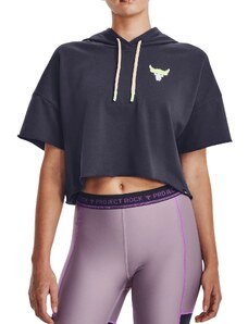 Under Armour ikica s kapuco Under Arour UA Pjt Rck SS Terry Hdy-GRY 1376296-558