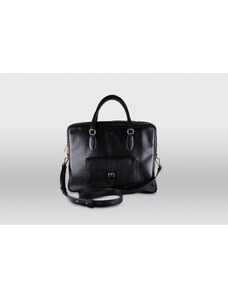 SHPERKA Leather business bag Executive L black