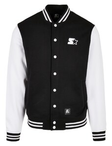 Starter Black Label Starter College flis jakna črno/bela