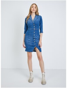 Modra obleka iz jeansa ORSAY - Ženske