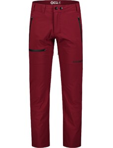 Nordblanc Temno Rdeče moške nepremočljive outdoor hlače ERGONOMICAL