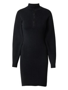 millane Pletena obleka črna