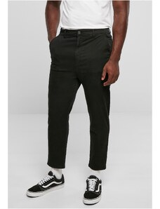 UC Men Black Cropped Chino Pants
