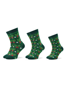 Set 3 parov unisex visokih nogavic Rainbow Socks