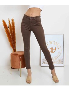Superfashion Barvni jeans Push up Slim Fit E6820-M