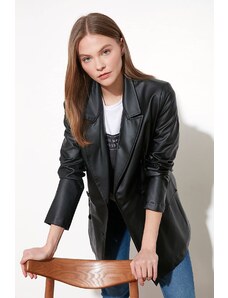 Ženska jakna Trendyol Leather