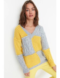 Ženski pulover Trendyol TWOAW22KZ0070/GRAY