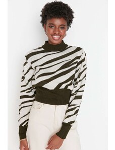 Ženski pulover Trendyol Zebra Patterned