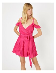 Koton ženska roza večerna obleka in maturantska obleka