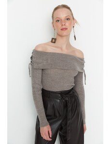 Ženski pulover Trendyol Bare shoulder