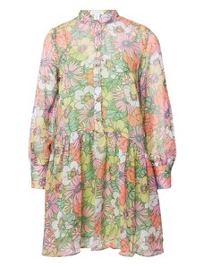 Warehouse Dolga srajca svetlo zelena / mešane barve