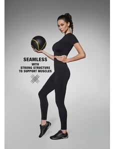Bas Bleu Seamless CHALLENGE sports leggings with special material structure to support muscles