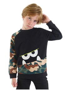 mshb&g Boys Camouflage Monster Sweatshirt