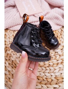 Kesi Children's shoes with zipper black Omua