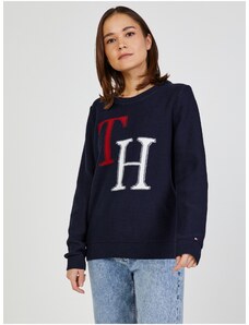Women's sweater Tommy Hilfiger Navy Blue