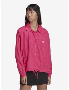 Temno roza ženska lahka jakna adidas Originals Windbreaker - ženske