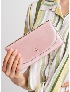 Fashionhunters Elegant light pink wallet